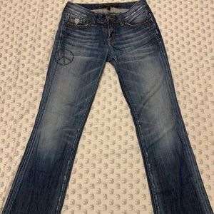 Lucky brand regular Lola mid rise boot jeans 27